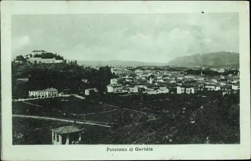 Ak Gorizia Görz Friuli Venezia Giulia, Panorama