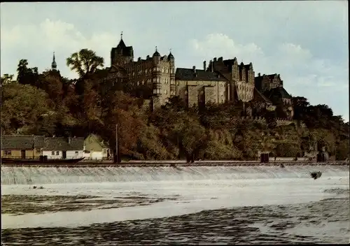 Ak Bernburg an der Saale, Schloss, Wehr