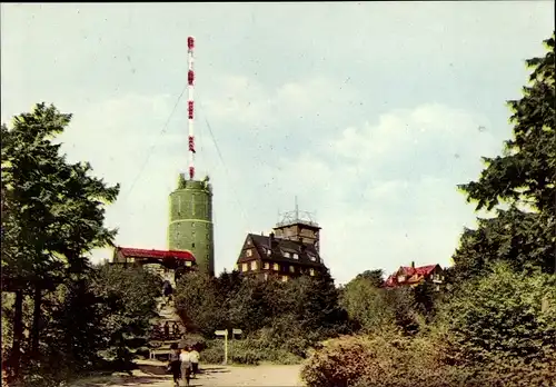 Ak Brotterode in Thüringen, Großer Inselsberg, Turm