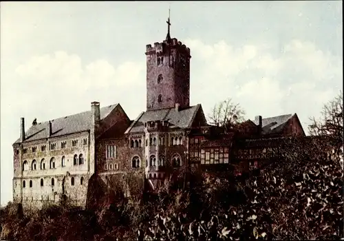 Ak Lutherstadt Eisenach in Thüringen, Wartburg