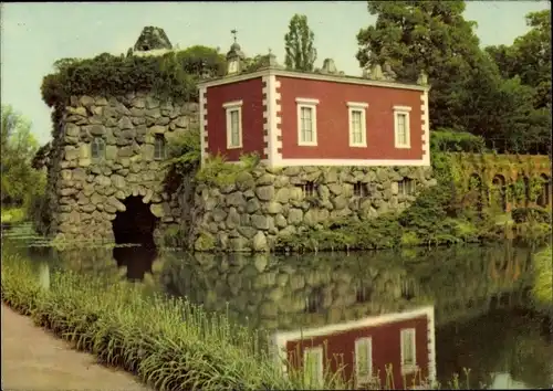 Ak Oranienbaum Wörlitz in Anhalt, Wörlitzer Park, Der Stein