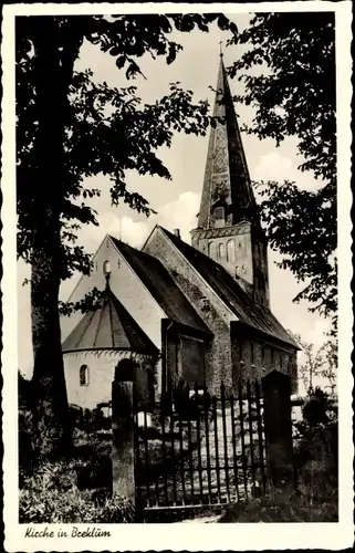 Ak Breklum in Nordfriesland, Kirche