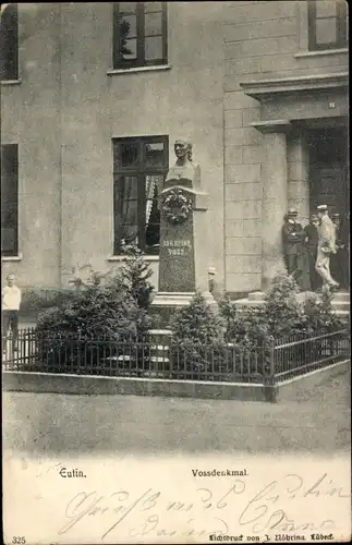 Ak Eutin in Ostholstein, Vossdenkmal