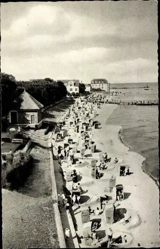 Ak Wyk auf Föhr Nordfriesland, Strand