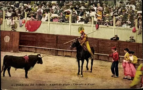 Ak Corrida de Toros, Pikruf