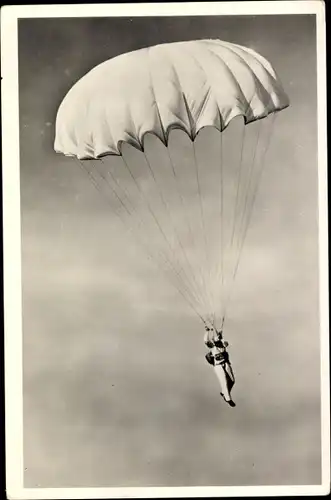 Ak Parachutesport, Fallschirmspringer, Jeugd- en Luchtvaartserie, Nationale Luchtvaartfonds