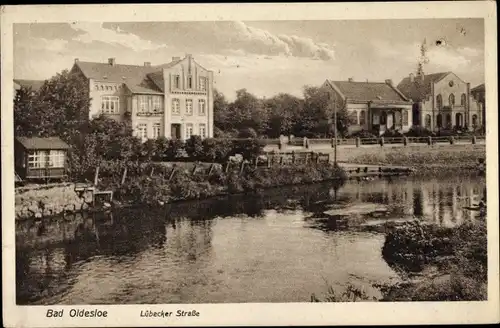 Ak Bad Oldesloe in Schleswig Holstein, Lübecker Straße