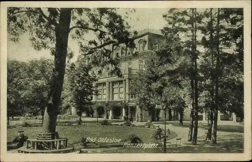 Ak Bad Oldesloe in Schleswig Holstein, Konzertplatz