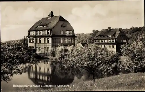 Ak Lichtenstein Callnberg, Bezirkskrankenhaus