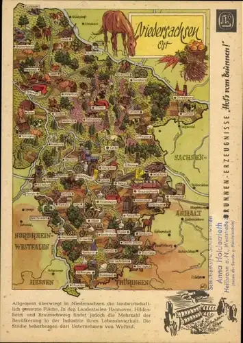 Stundenplan Brunnen Schreibwarenbedarf, Landkarte Niedersachsen Ost