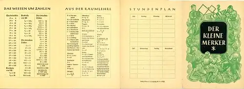 Stundenplan Der kleinen Merker, Verkehrszeichen