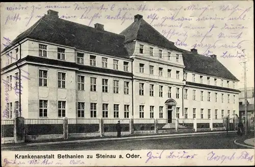 Ak Ścinawa Steinau an der Oder Schlesien, Krankenanstalt Bethanien