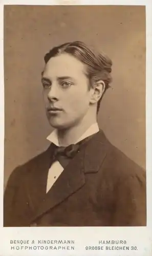 CdV Wolf von Baudissin Jessnitz, Portrait