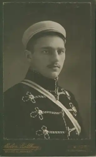 CdV Berlin Neukölln Rixdorf, Student, Portrait