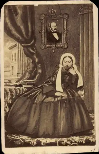 CdV Königin Victoria von England, Portrait
