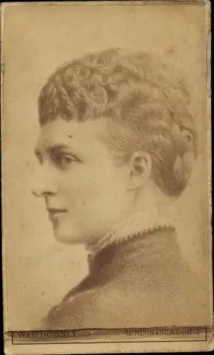 CdV Alexandra von Dänemark, Ehefrau von Edward VII., Porträt