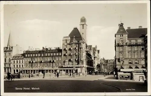 Ak Malmö Schweden, Savoy Hotel