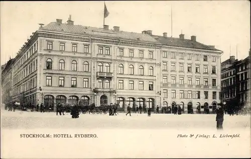 Ak Stockholm Schweden, Hotel Rydberg