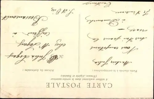 Ak Chevreuse Yvelines, Innenraum der Kirche