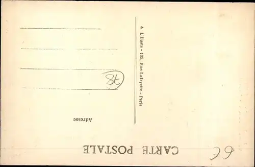 Ak Maule Yvelines, Historisches Denkmal