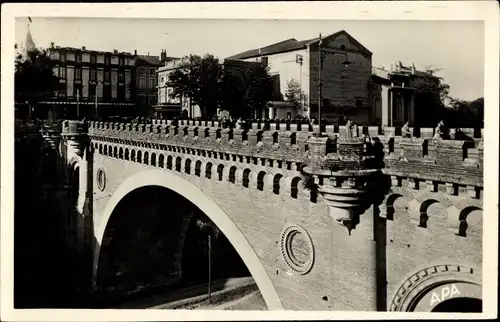 Postkarte Montauban Tarn et Garonne, Die Brücke der Konsuln