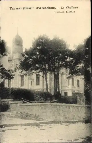 Ak Taussat les Bains Gironde, Schloss