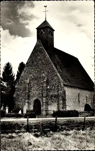 Postkarte La Ferté Vidame Eure et Loir, Kirche von Reveillon