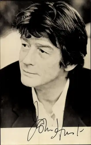 Ak Schauspieler John Hurt, Portrait, Autogramm