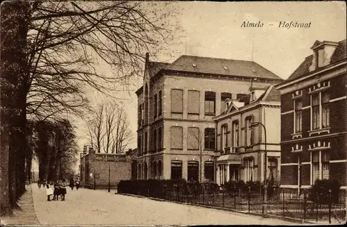 Ak Almelo Overijssel Niederlande, Hofstraat