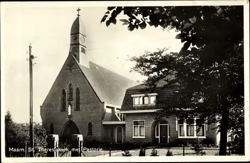 Ak Maarn Utrecht, St. Theresa Kirche, Pastorat