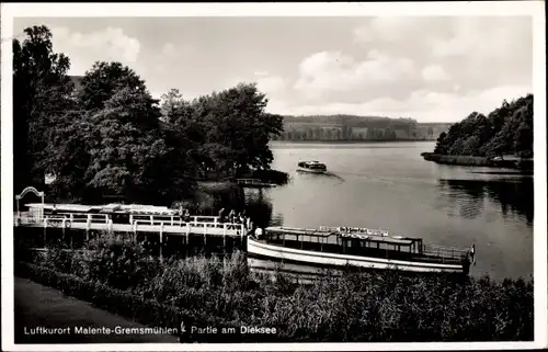 Ak Gremsmühlen Malente in Ostholstein, Dieksee