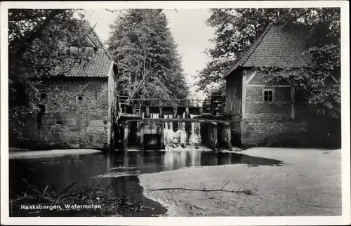 Ak Haaksbergen Overijssel, Wassermühle