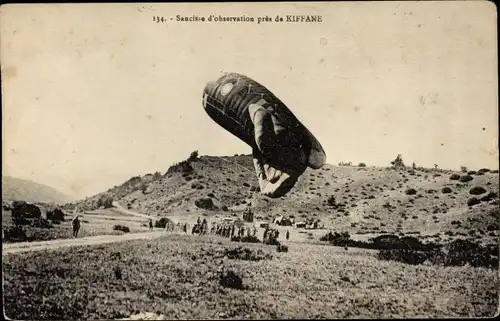 Ak Kiffane Algerien, Saucisse d'observation