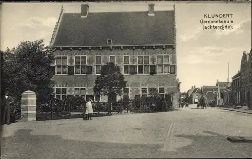 Ak Klundert Nordbrabant, Rathaus