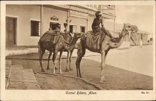 Ak Aden Jemen, Kamelreiter