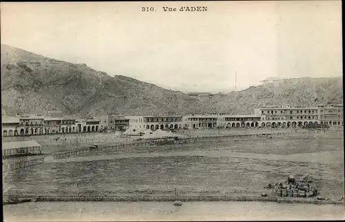 Ak Aden Jemen, Teilansicht