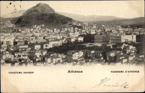 Ak Athen Griechenland, Panorama