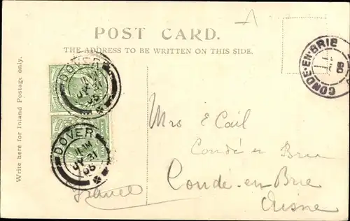 Ak Dover Kent England, The Dover