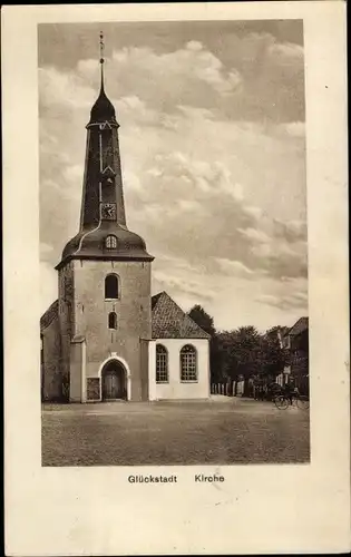 Ak Glückstadt an der Elbe, Kirche