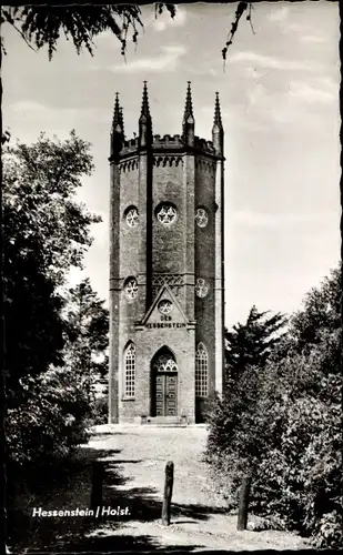 Ak Hessenstein Panker an der Ostsee, Turm