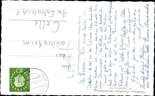 Ak Hessenstein Panker an der Ostsee, Turm