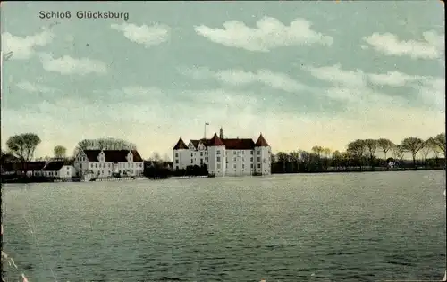 Ak Glücksburg an der Ostsee, Schloss Glücksburg