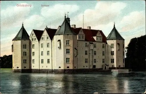 Ak Glücksburg an der Ostsee, Schloss