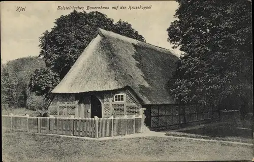 Ak Kiel, Holsteinisches Bauernhaus, Krusekoppel