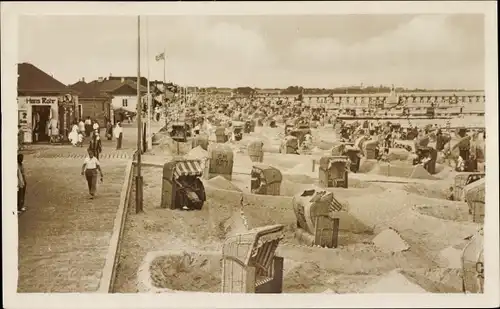 Ak Ostseebad Kellenhusen in Holstein, Promenade, Strand