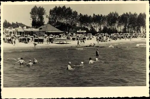 Foto Ak Ostseebad Kellenhusen in Holstein, Strand, Badegäste