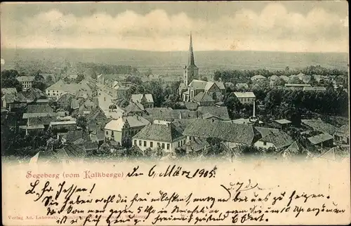 Ak Bad Segeberg in Holstein, Ortsansicht, Kirche