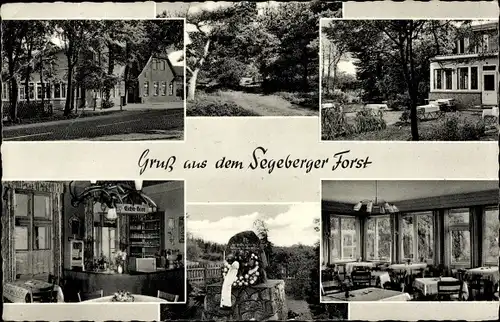 Ak Bockhorn Bark in Holstein, Gasthaus Waidmannsheil, Denkmal