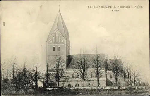 Ak Altenkrempe in Holstein, Kirche