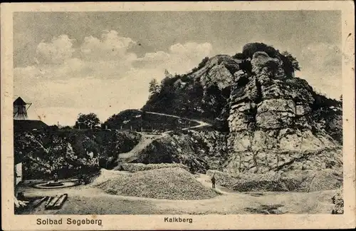 Ak Bad Segeberg in Holstein, Kalkberg